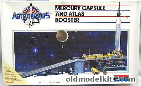 Monogram 1/110 Mercury Capsule and Atlas Booster - Young Astronauts Issue, 5910 plastic model kit